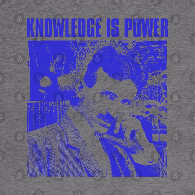 knowledge is power nikola tesla by psninetynine